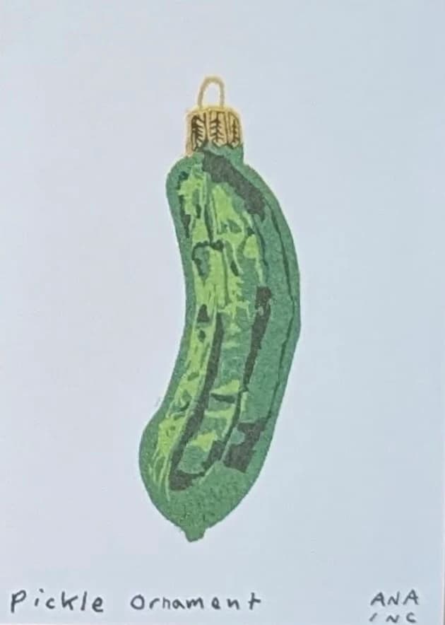 Pickle Ornament