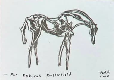 For Deborah Butterfield