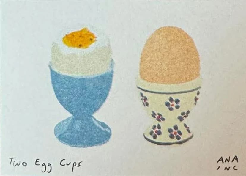 Two Egg Cups