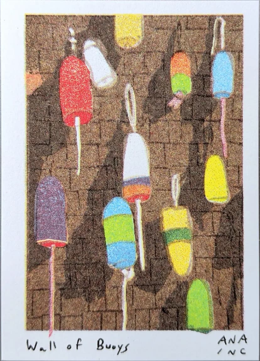 Wall of Buoys
