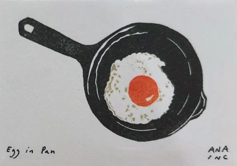Egg in Pan