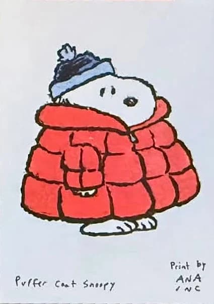 Puffer Coat Snoopy