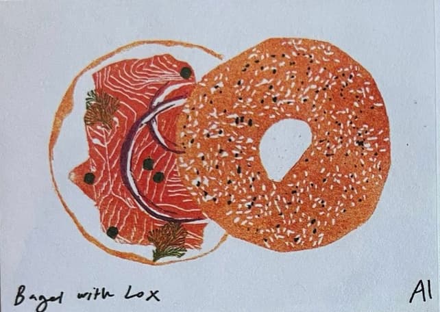 Bagel with Lox