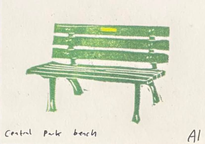 Central Park Bench
