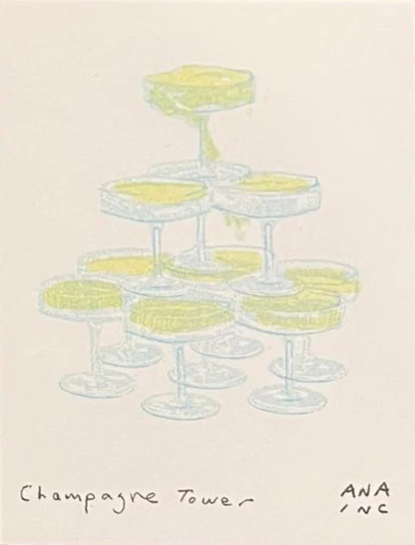 Champagne Tower