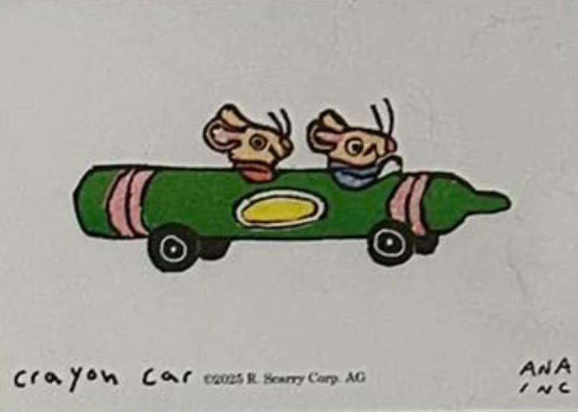 Crayon Car