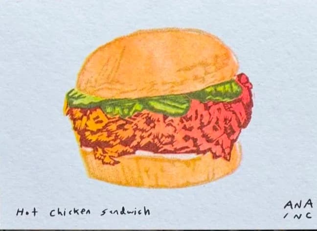 Hot Chicken Sandwich