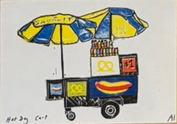 Hot Dog Cart