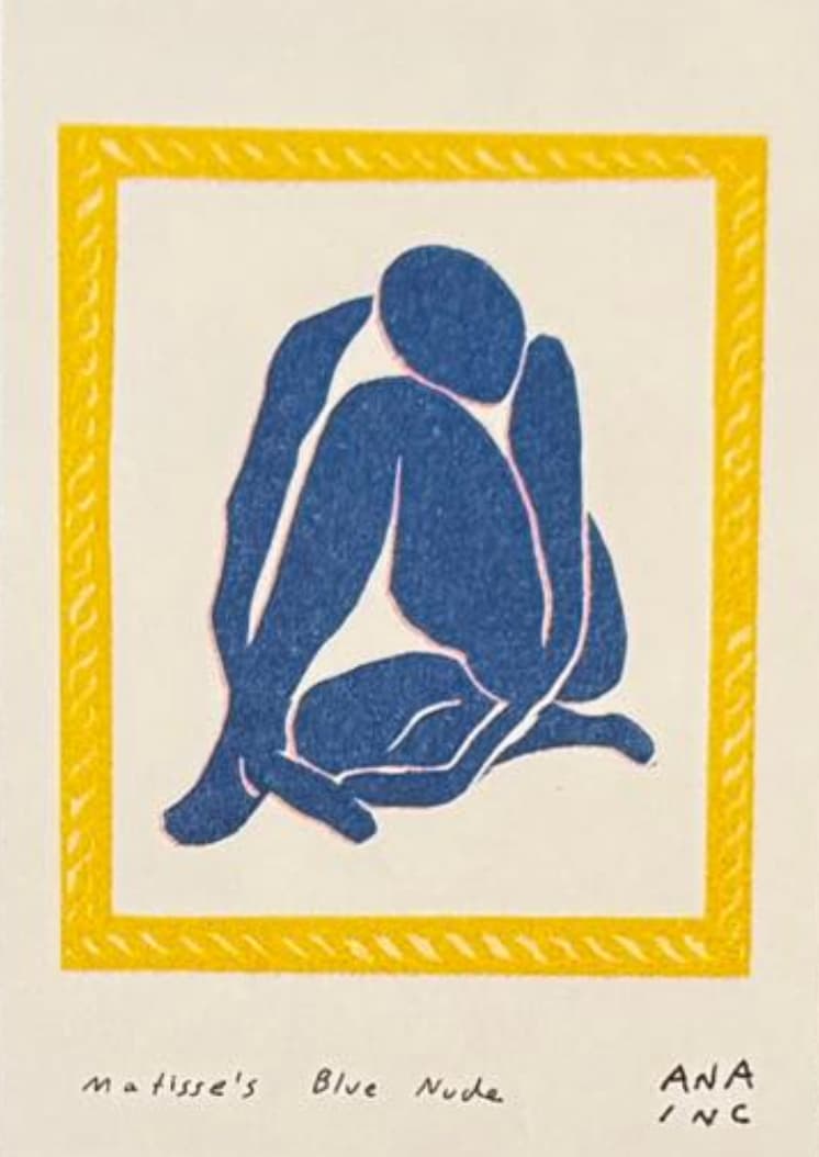 Matisse's Blue Nude