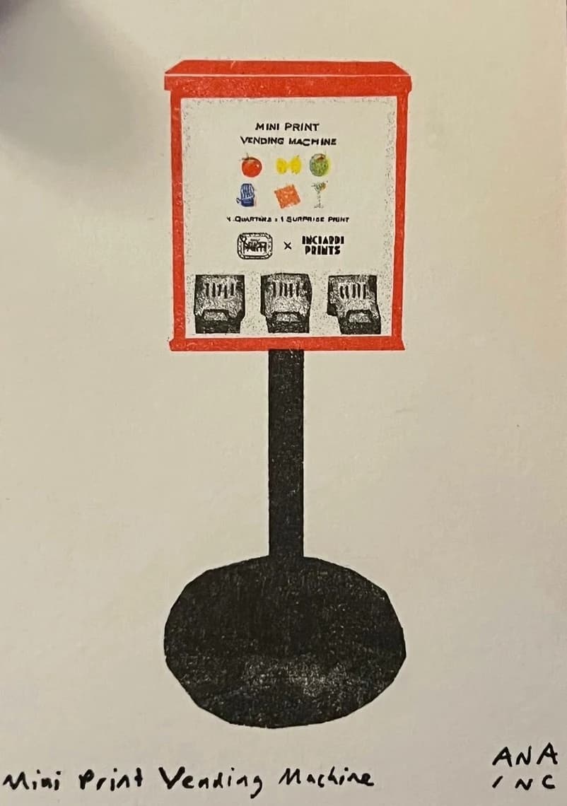 Mini Print Vending Machine