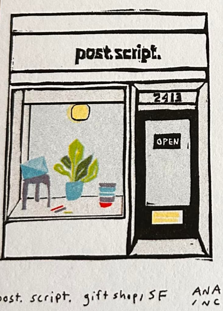 post.script. Gift Shop