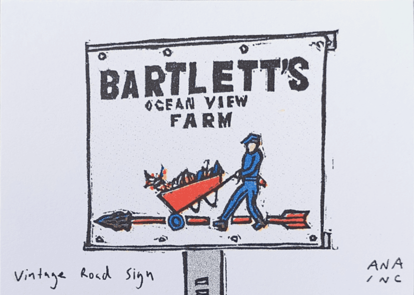 Vintage Road Sign